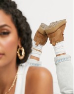 Classic Ultra Mini ankle boots in chestnut